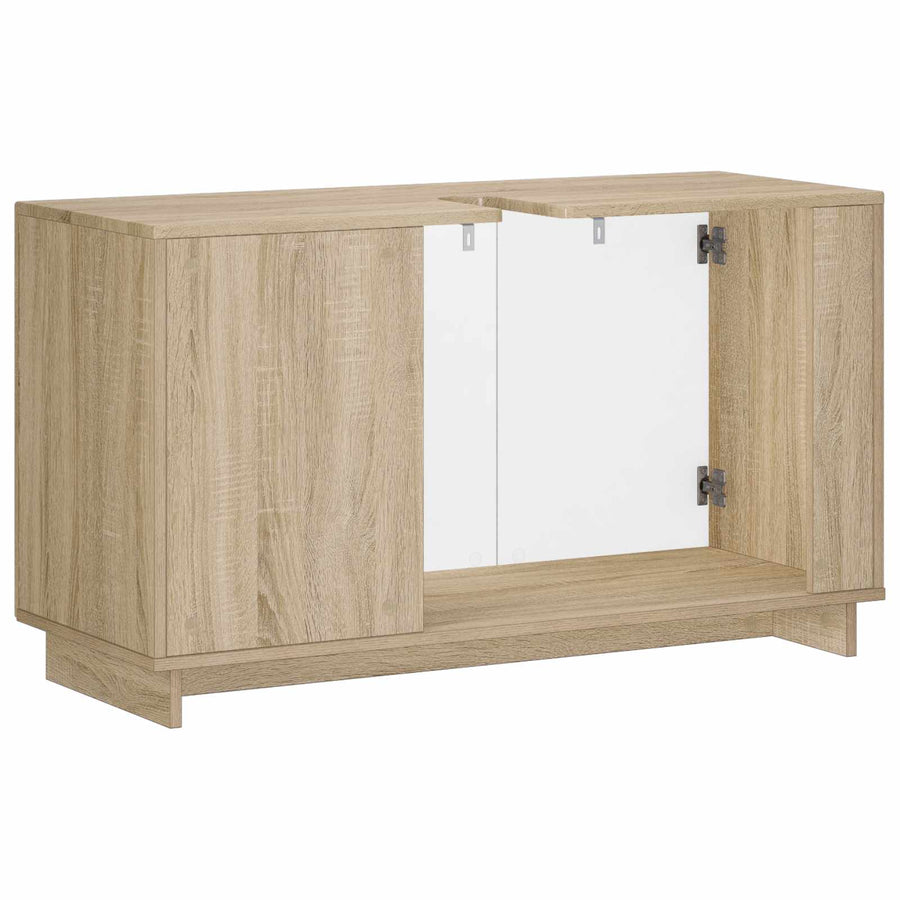 Badkamerkast Sonoma Eiken 101 x 41 x 58 cm Bewerkt hout