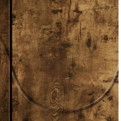 Badkamerkast Gerookt eiken 101 x 41 x 58 cm Bewerkt hout