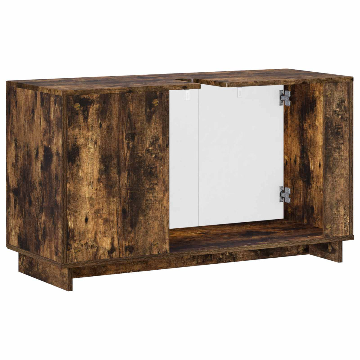Badkamerkast Gerookt eiken 101 x 41 x 58 cm Bewerkt hout