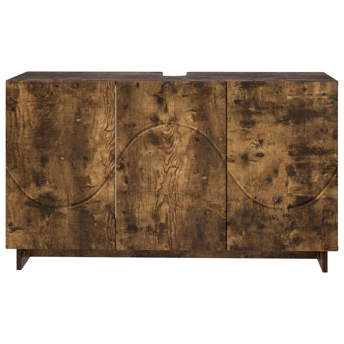 Badkamerkast Gerookt eiken 101 x 41 x 58 cm Bewerkt hout