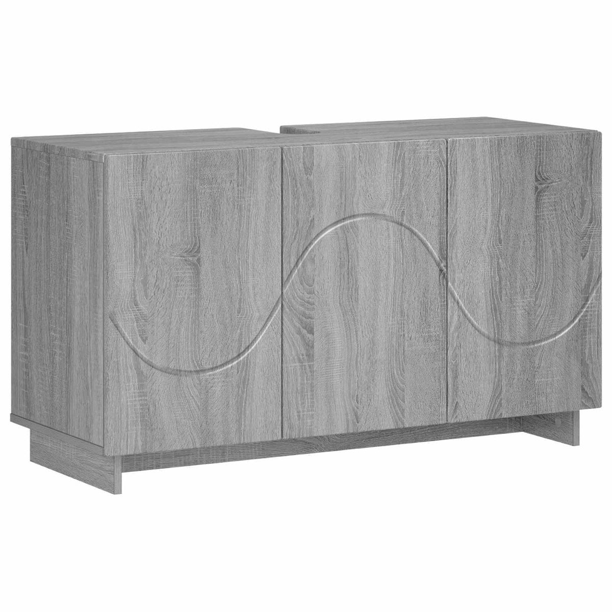 Badkamerkast Grijs Sonoma 101 x 41 x 58 cm Bewerkt hout