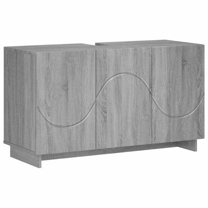Badkamerkast Grijs Sonoma 101 x 41 x 58 cm Bewerkt hout