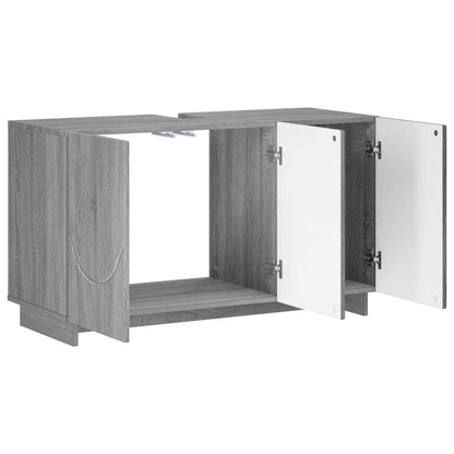 Badkamerkast Grijs Sonoma 101 x 41 x 58 cm Bewerkt hout