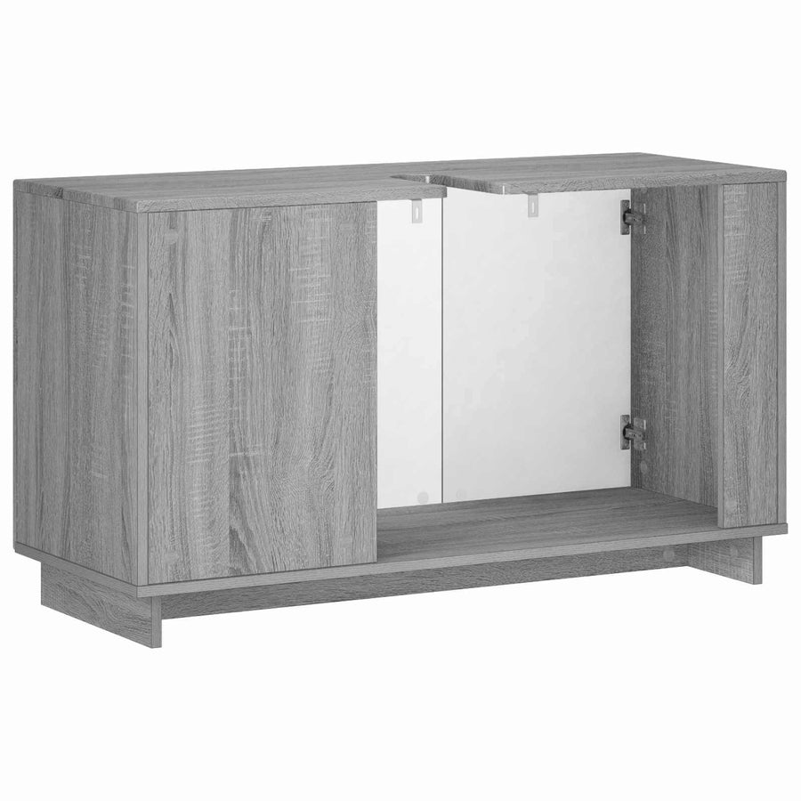 Badkamerkast Grijs Sonoma 101 x 41 x 58 cm Bewerkt hout
