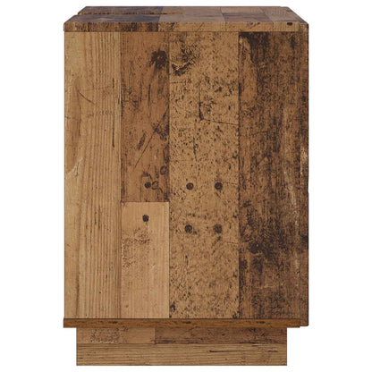 Badkamerkast Oud hout 101 x 41 x 58 cm Bewerkt hout