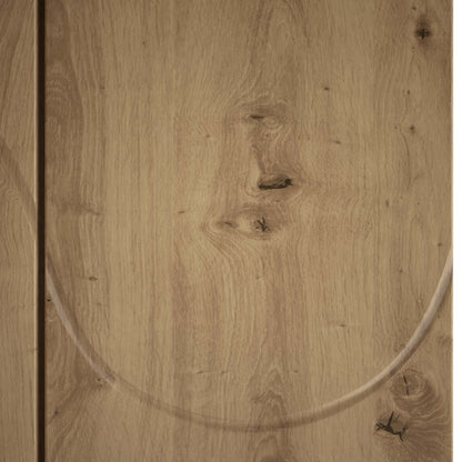 Badkamerkast Artisanaal eiken 101 x 41 x 58 cm Bewerkt hout