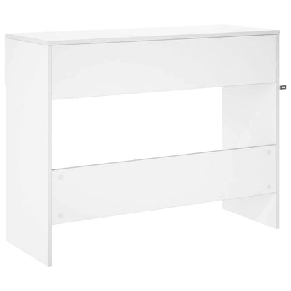 Consoletafel Wit 96,5 x 38 x 75 cm Bewerkt hout