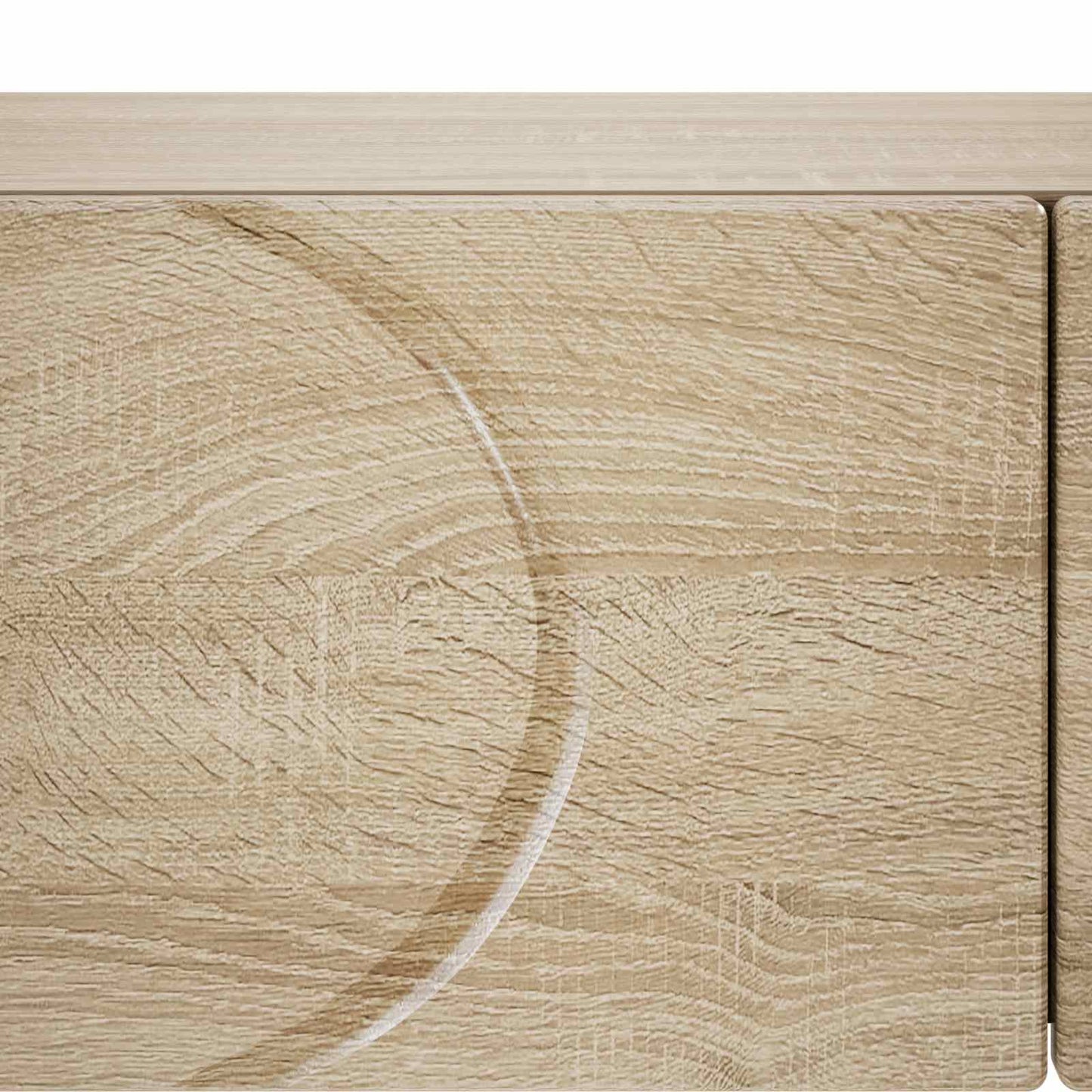 Consoletafel Sonoma Eiken 96,5 x 38 x 75 cm Bewerkt hout