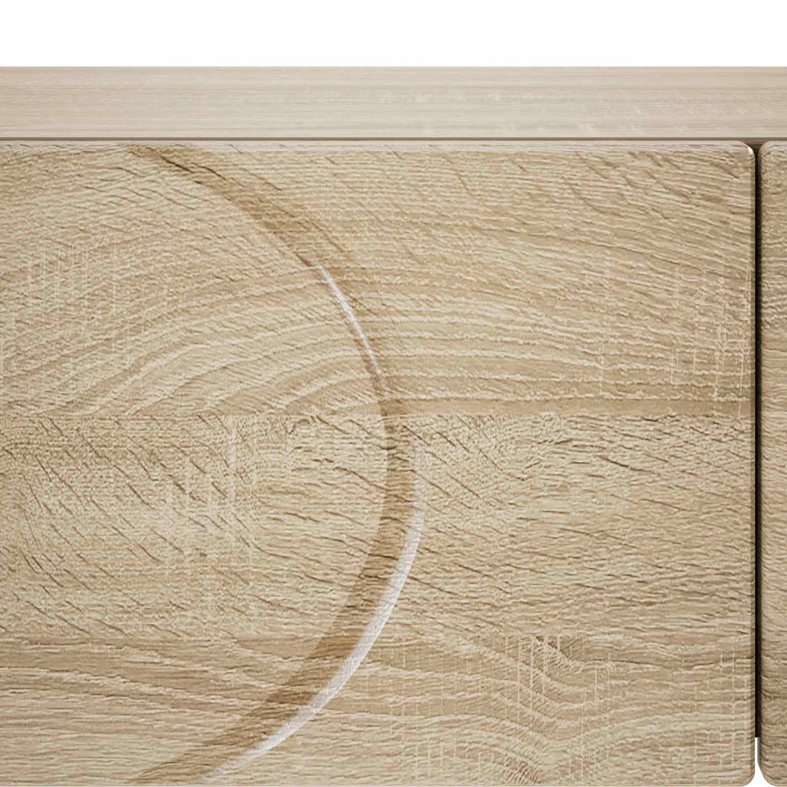 Consoletafel Sonoma Eiken 96,5 x 38 x 75 cm Bewerkt hout