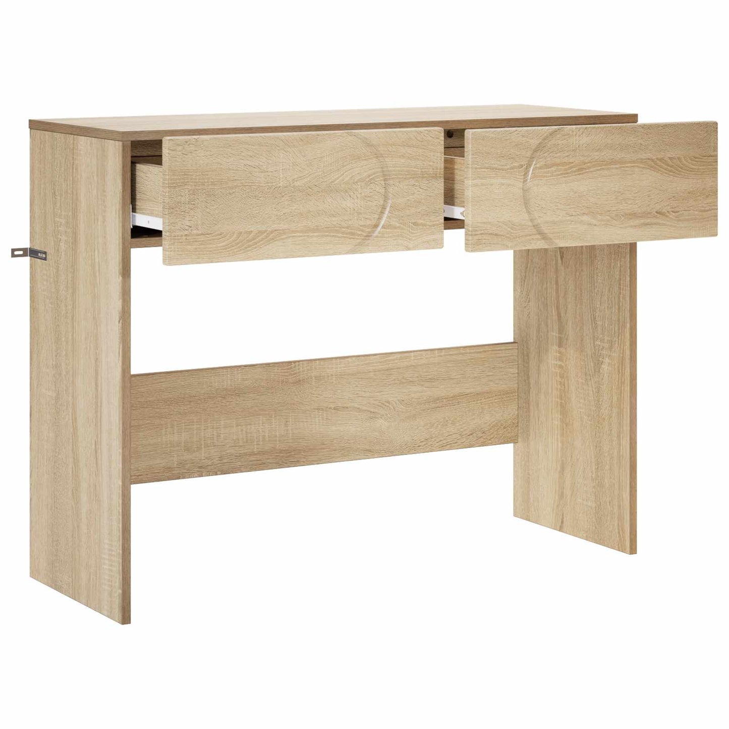 Consoletafel Sonoma Eiken 96,5 x 38 x 75 cm Bewerkt hout