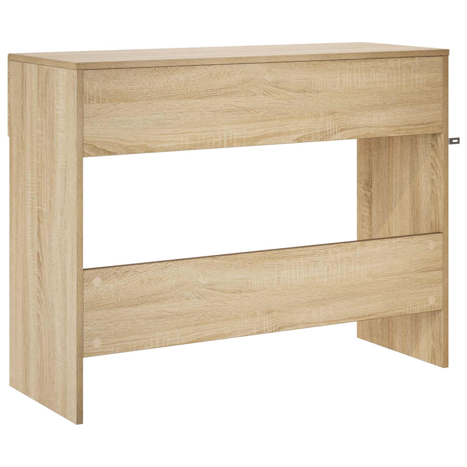 Consoletafel Sonoma Eiken 96,5 x 38 x 75 cm Bewerkt hout