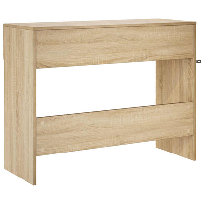 Consoletafel Sonoma Eiken 96,5 x 38 x 75 cm Bewerkt hout
