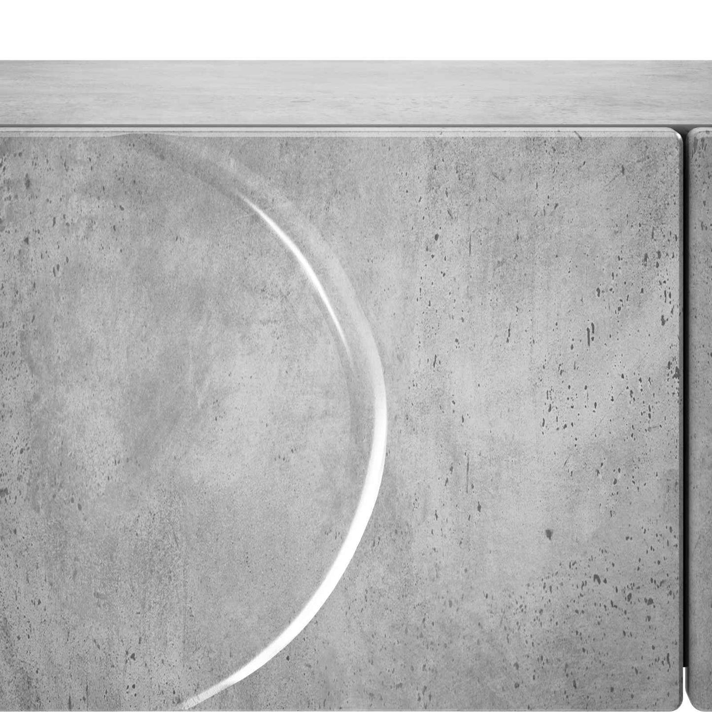 Consoletafel Betongrijs 96,5 x 38 x 75 cm Bewerkt hout