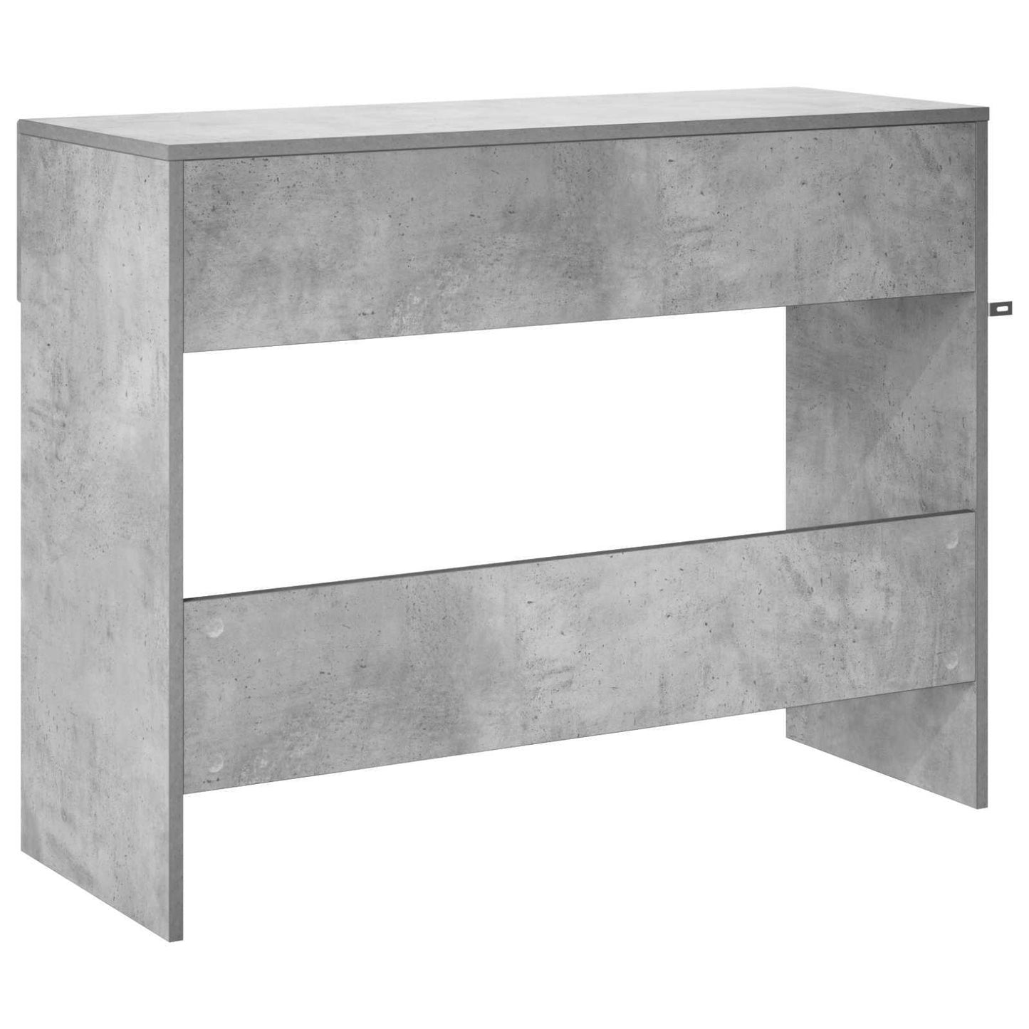 Consoletafel Betongrijs 96,5 x 38 x 75 cm Bewerkt hout