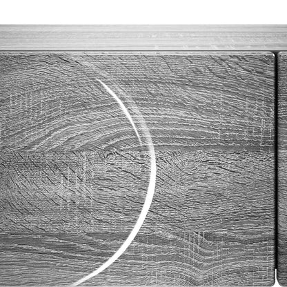 Consoletafel Grijs Sonoma 96,5 x 38 x 75 cm Bewerkt hout