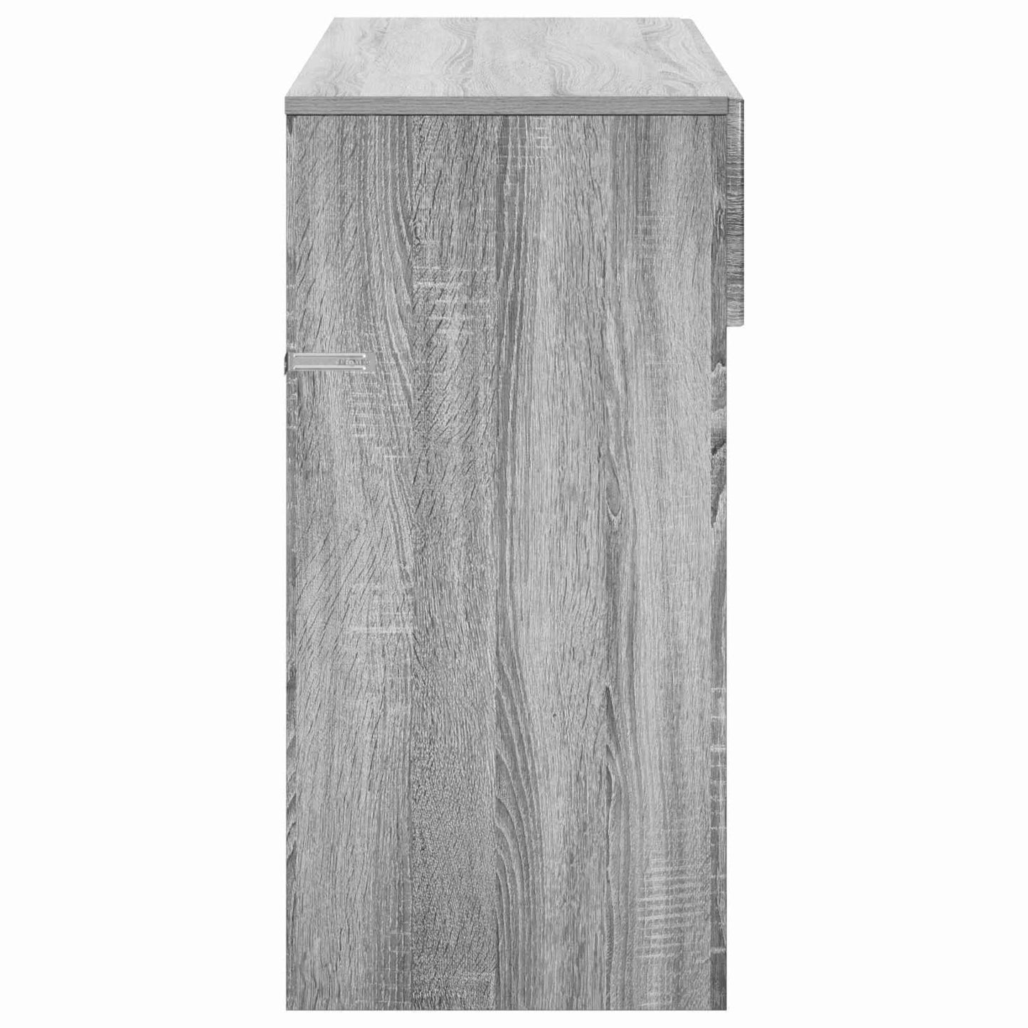Consoletafel Grijs Sonoma 96,5 x 38 x 75 cm Bewerkt hout