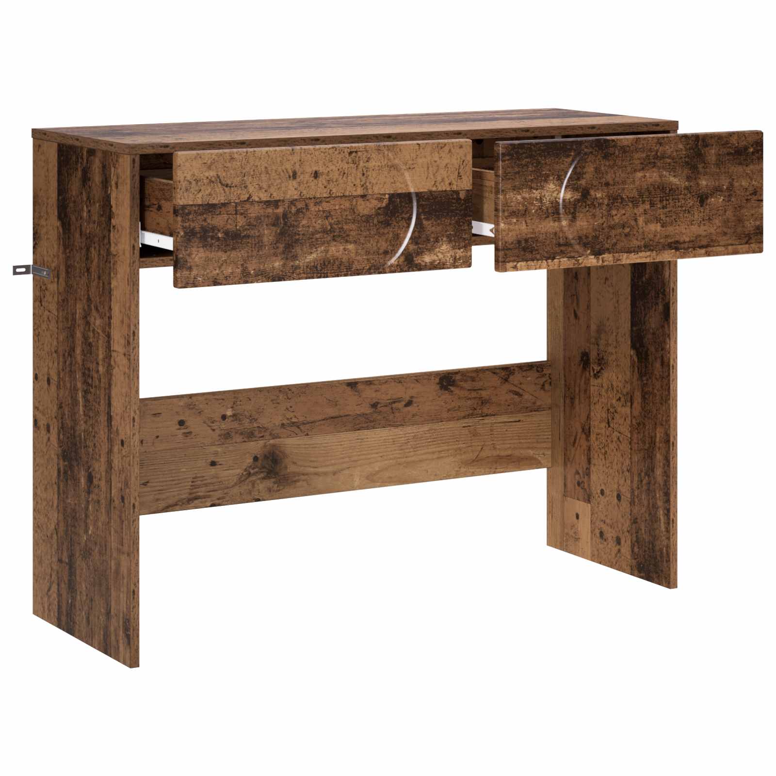 Consoletafel Oud hout 96,5 x 38 x 75 cm Bewerkt hout