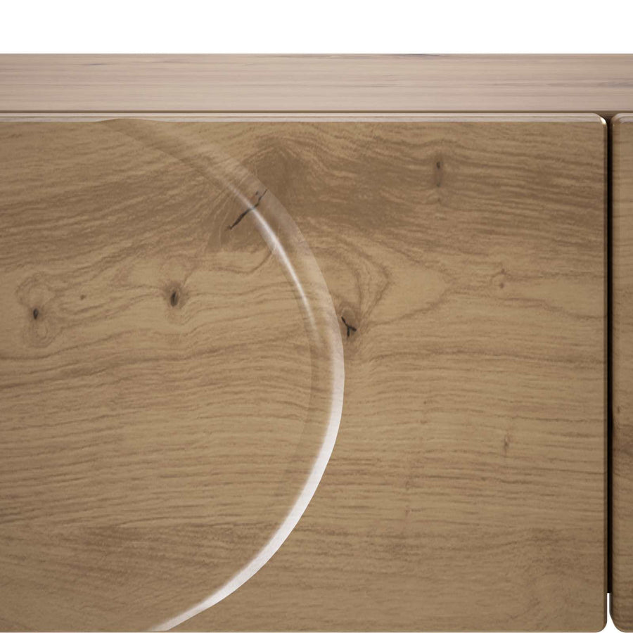 Consoletafel Artisan eiken 96,5 x 38 x 75 cm Bewerkt hout