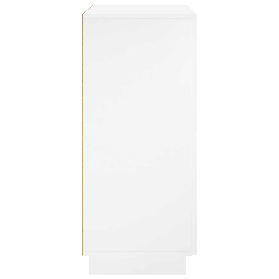 Schoenenkast 73 x 38 x 87,5 cm Bewerkt hout Wit