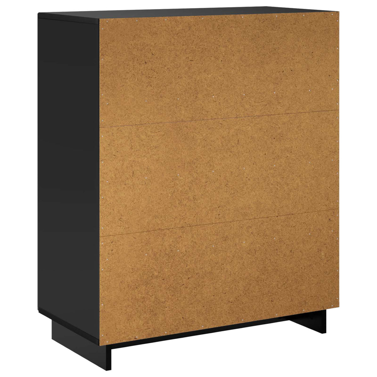 Schoenenkast 73 x 38 x 87,5 cm Bewerkt hout Zwart