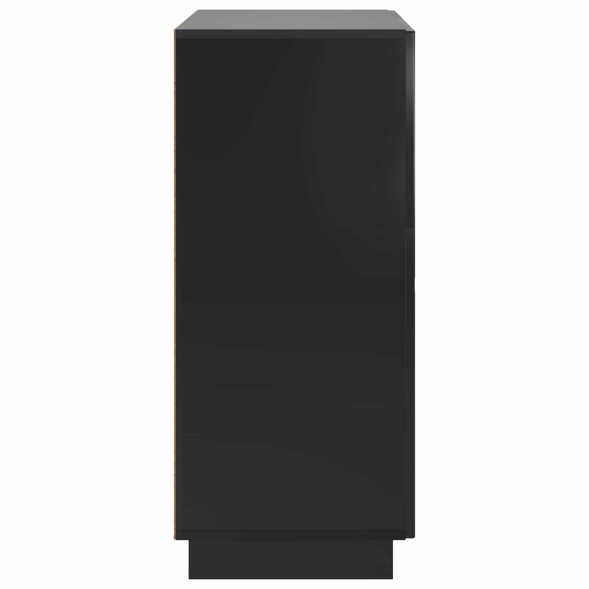 Schoenenkast 73 x 38 x 87,5 cm Bewerkt hout Zwart