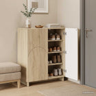 Schoenenkast 73x38x87,5 cm bewerkt hout Sonoma Eiken