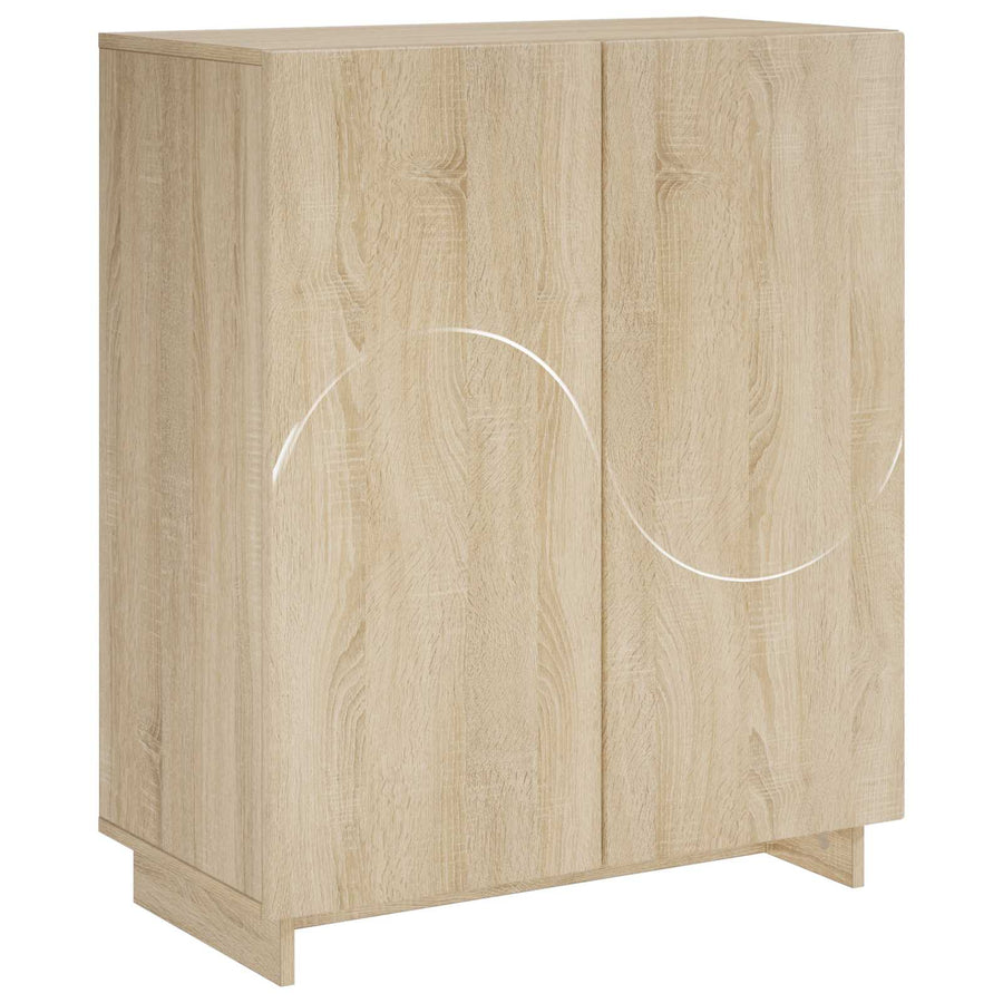 Schoenenkast 73 x 38 x 87,5 cm Bewerkt hout Sonoma Eiken