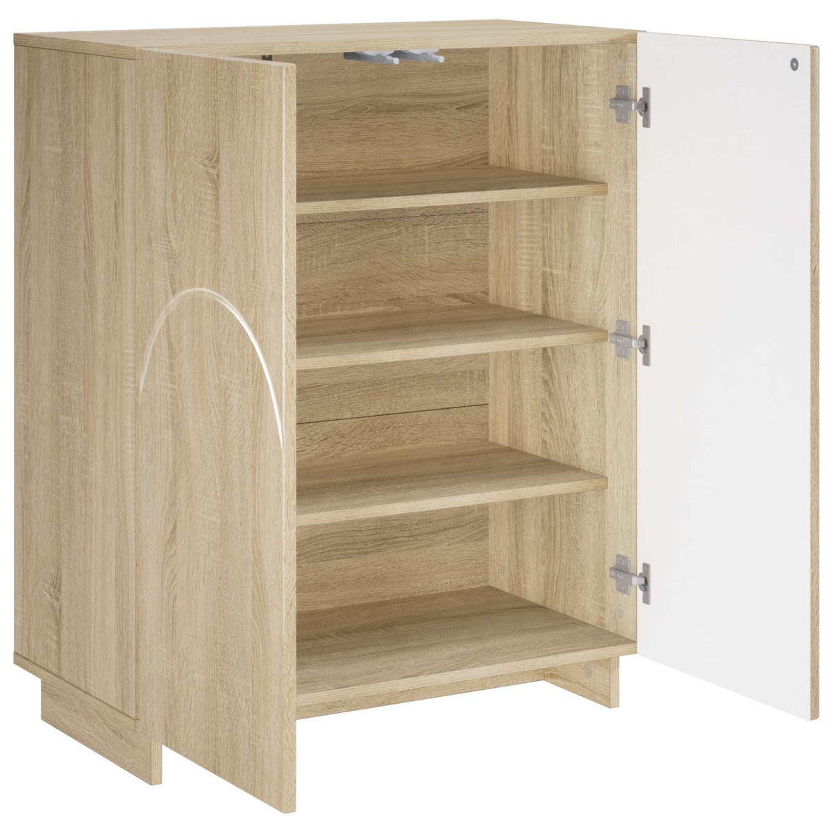 Schoenenkast 73 x 38 x 87,5 cm Bewerkt hout Sonoma Eiken