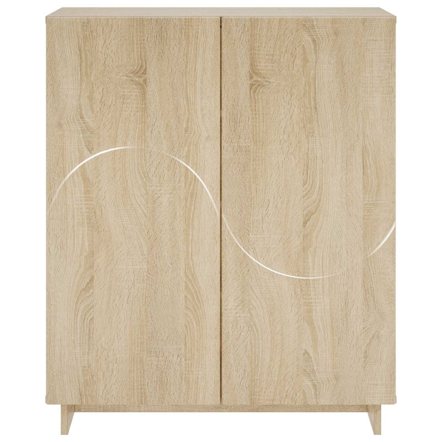 Schoenenkast 73 x 38 x 87,5 cm Bewerkt hout Sonoma Eiken