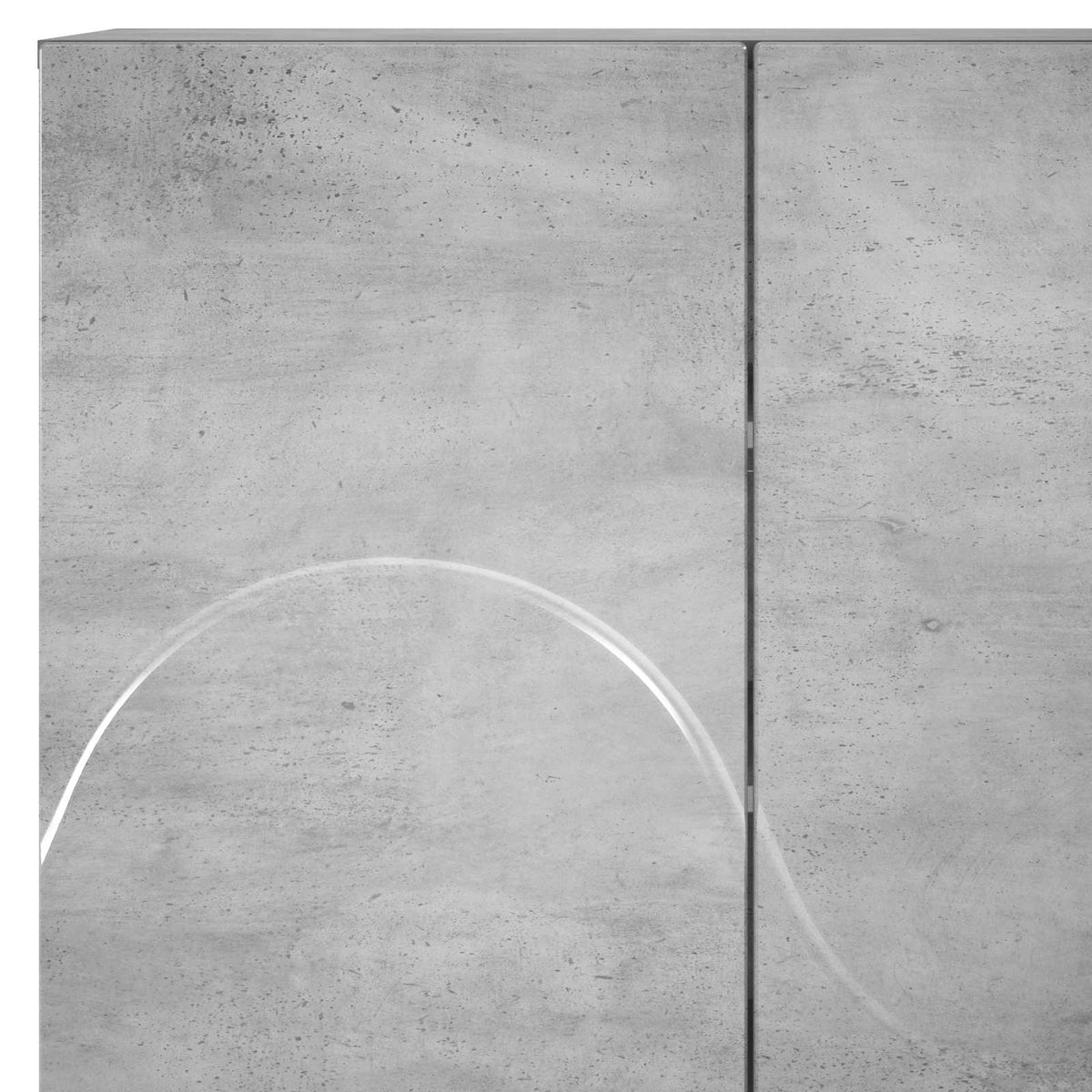 Schoenenkast 73 x 38 x 87,5 cm Bewerkt hout Betongrijs