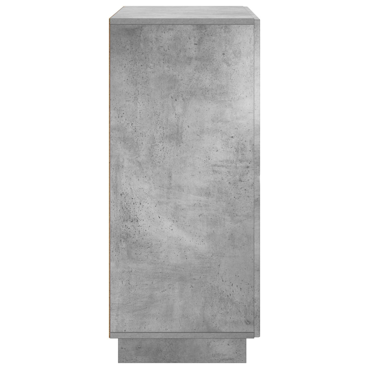 Schoenenkast 73 x 38 x 87,5 cm Bewerkt hout Betongrijs