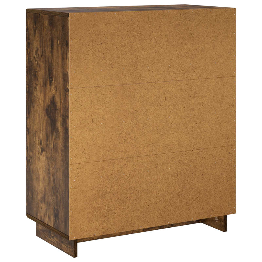 Schoenenkast 73 x 38 x 87,5 cm Bewerkt hout Gerookt eiken