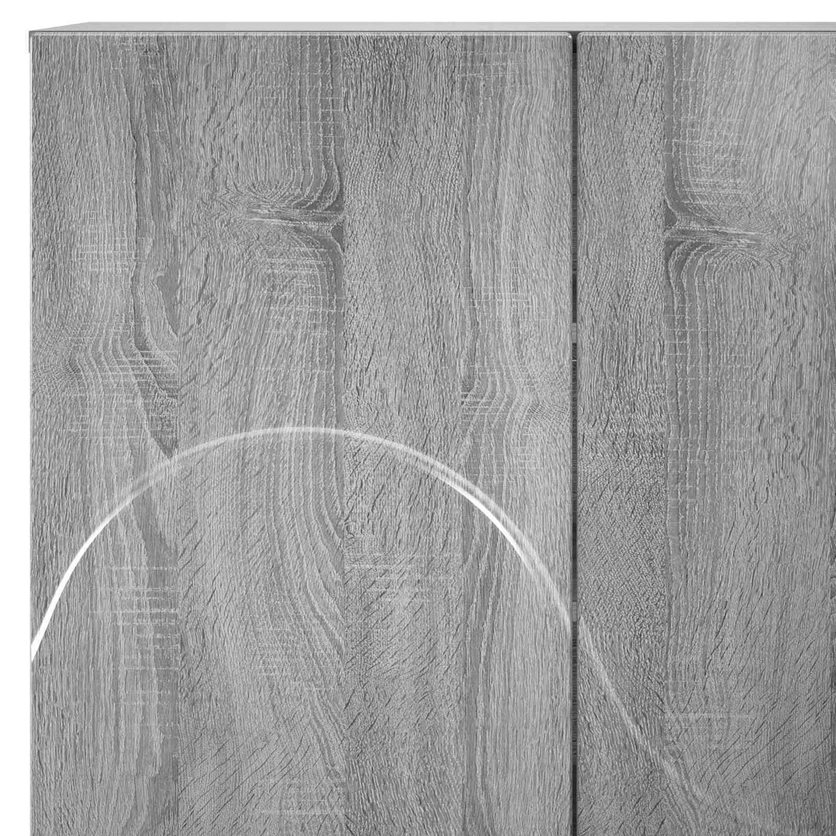 Schoenenkast 73 x 38 x 87,5 cm Bewerkt hout Grijs Sonoma