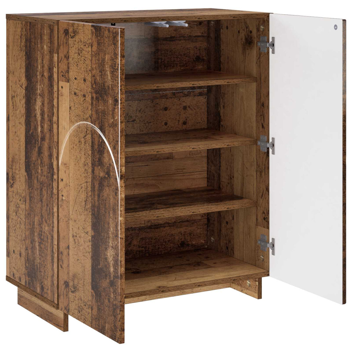 Schoenenkast 73 x 38 x 87,5 cm Bewerkt hout Oud hout