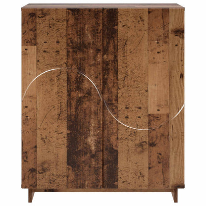 Schoenenkast 73 x 38 x 87,5 cm Bewerkt hout Oud hout