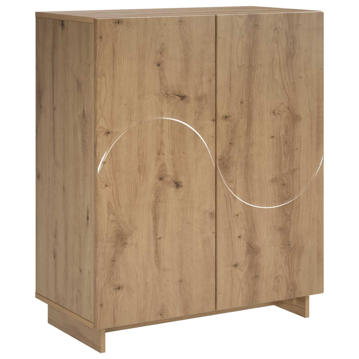 Schoenenkast 73 x 38 x 87,5 cm Bewerkt hout Artisanaal eiken