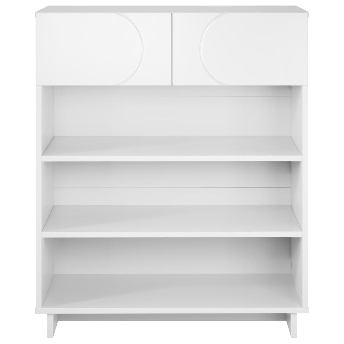 Schoenenkast 73 x 38 x 87,5 cm Bewerkt hout Wit