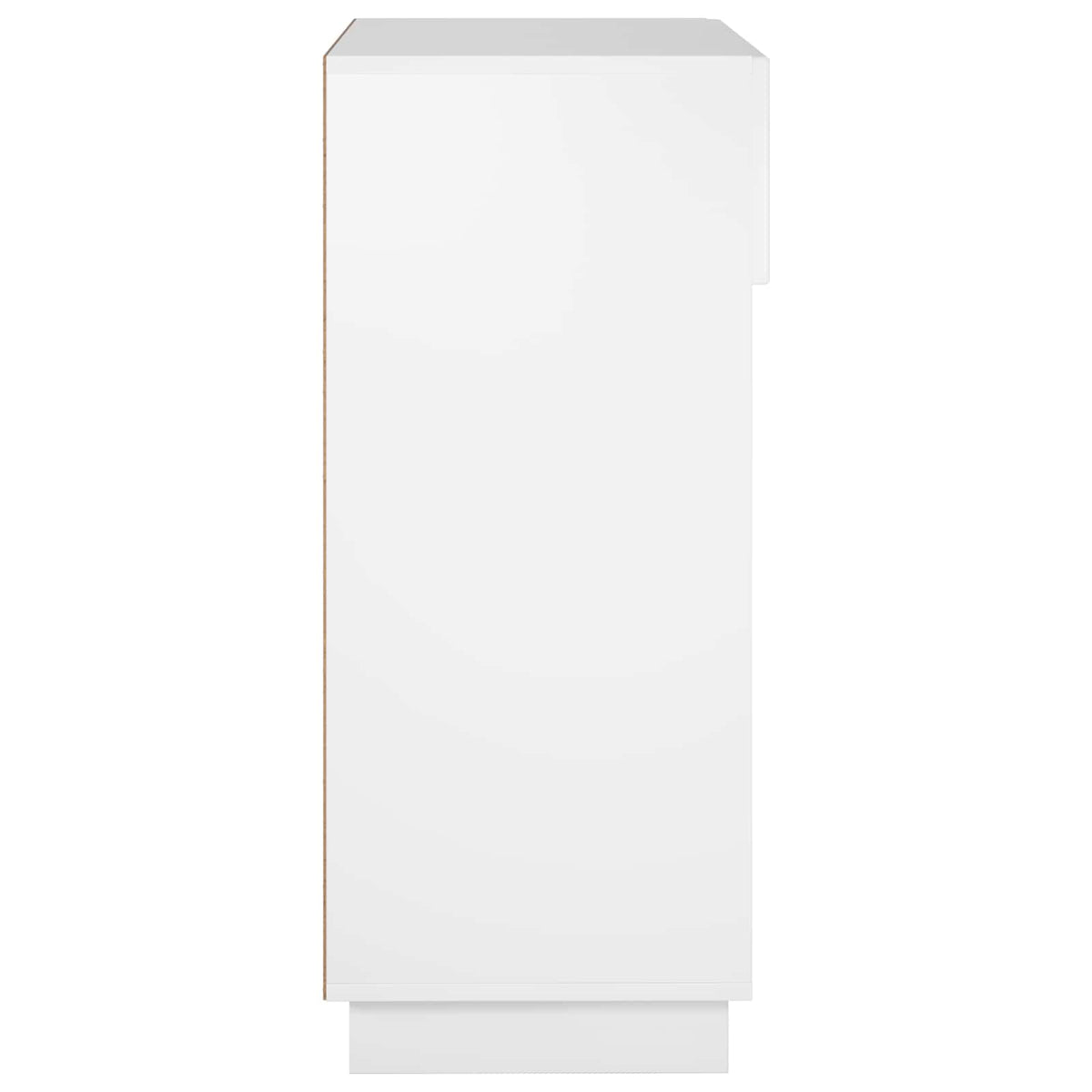 Schoenenkast 73 x 38 x 87,5 cm Bewerkt hout Wit