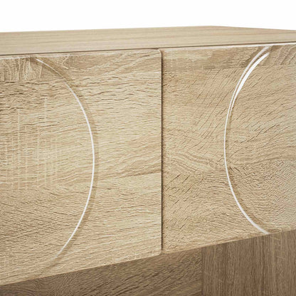 Schoenenkast 73 x 38 x 87,5 cm Bewerkt hout Sonoma Eiken