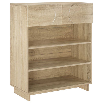 Schoenenkast 73 x 38 x 87,5 cm Bewerkt hout Sonoma Eiken