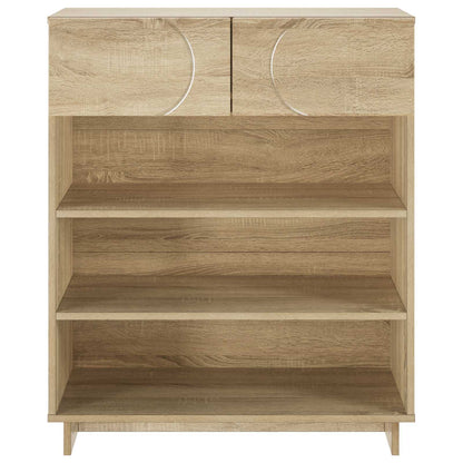 Schoenenkast 73 x 38 x 87,5 cm Bewerkt hout Sonoma Eiken