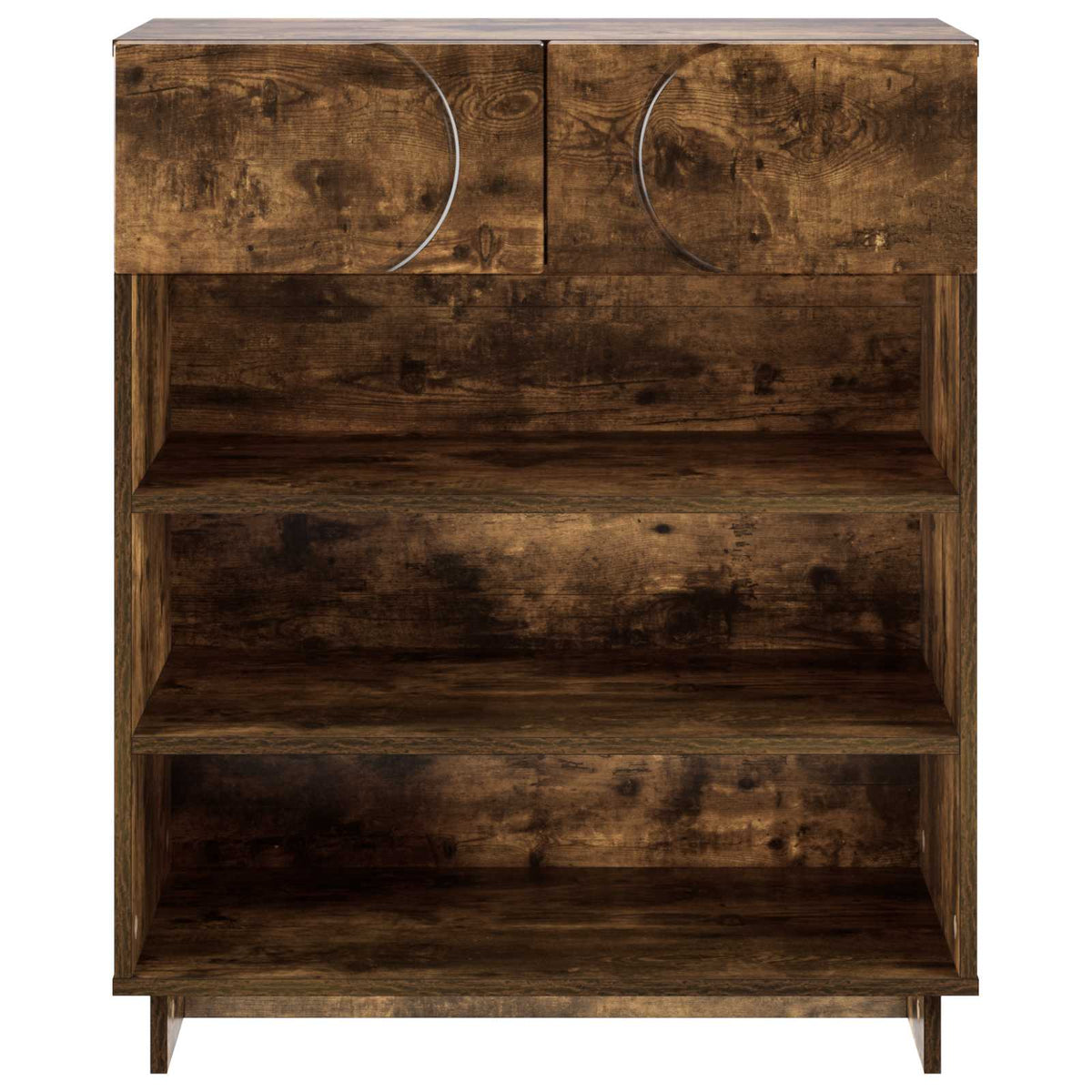 Schoenenkast 73 x 38 x 87,5 cm Bewerkt hout Gerookt eiken
