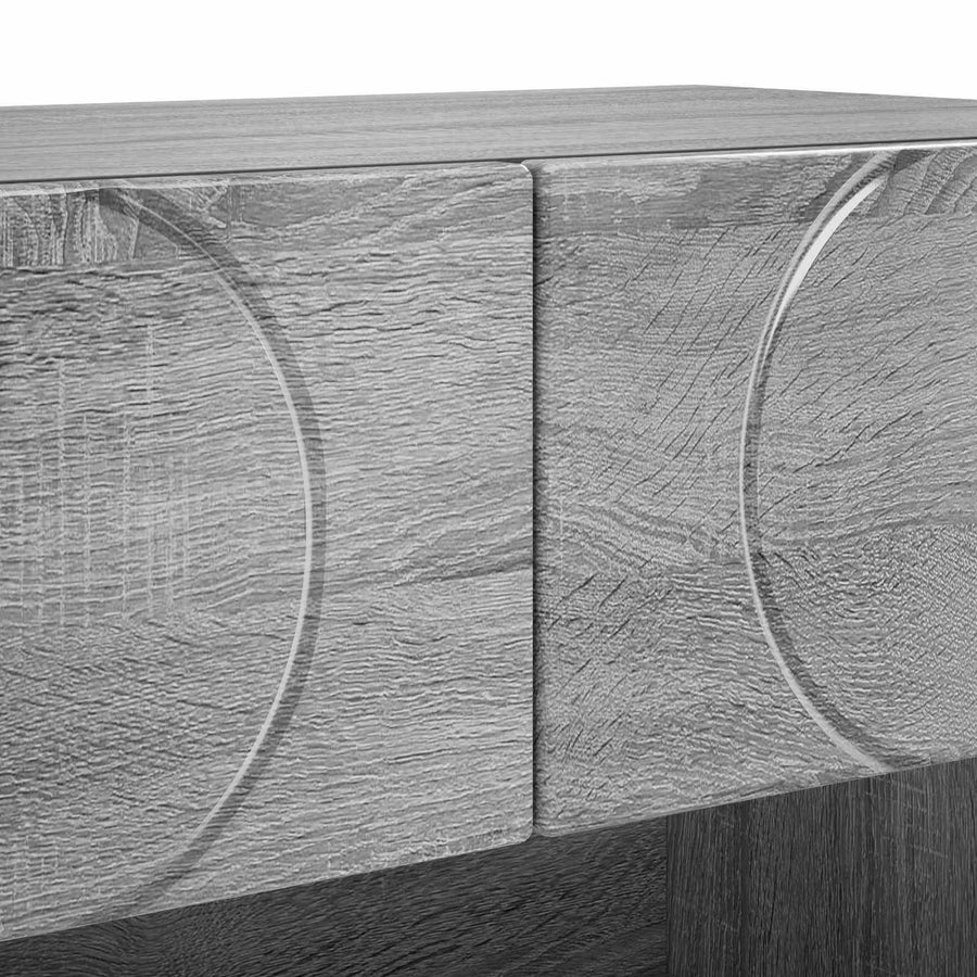 Schoenenkast 73 x 38 x 87,5 cm Bewerkt hout Grijs Sonoma