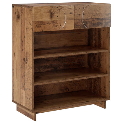 Schoenenkast 73 x 38 x 87,5 cm Bewerkt hout Oud hout