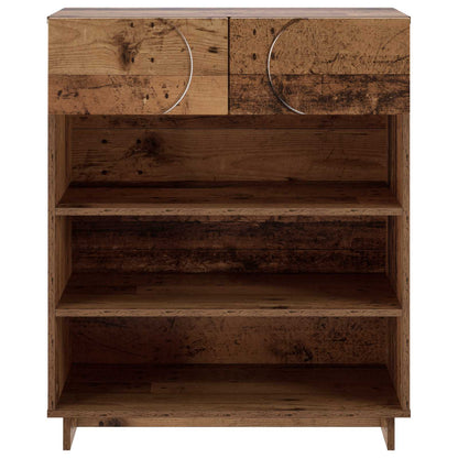 Schoenenkast 73 x 38 x 87,5 cm Bewerkt hout Oud hout