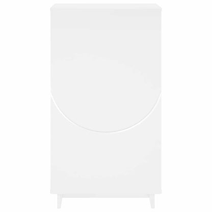 Schoenenkast 48 x 38 x 87,5 cm Bewerkt hout Wit