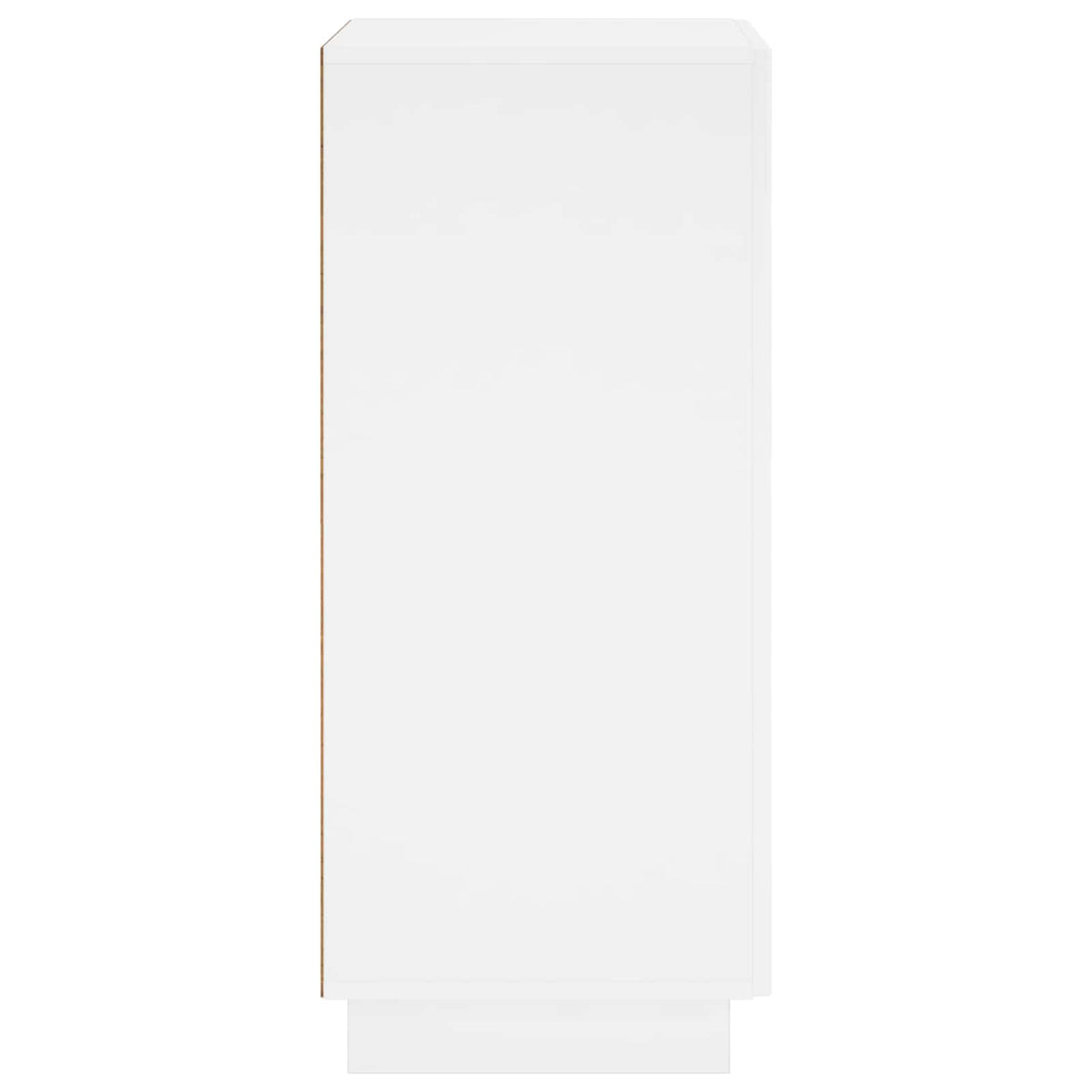 Schoenenkast 48 x 38 x 87,5 cm Bewerkt hout Wit