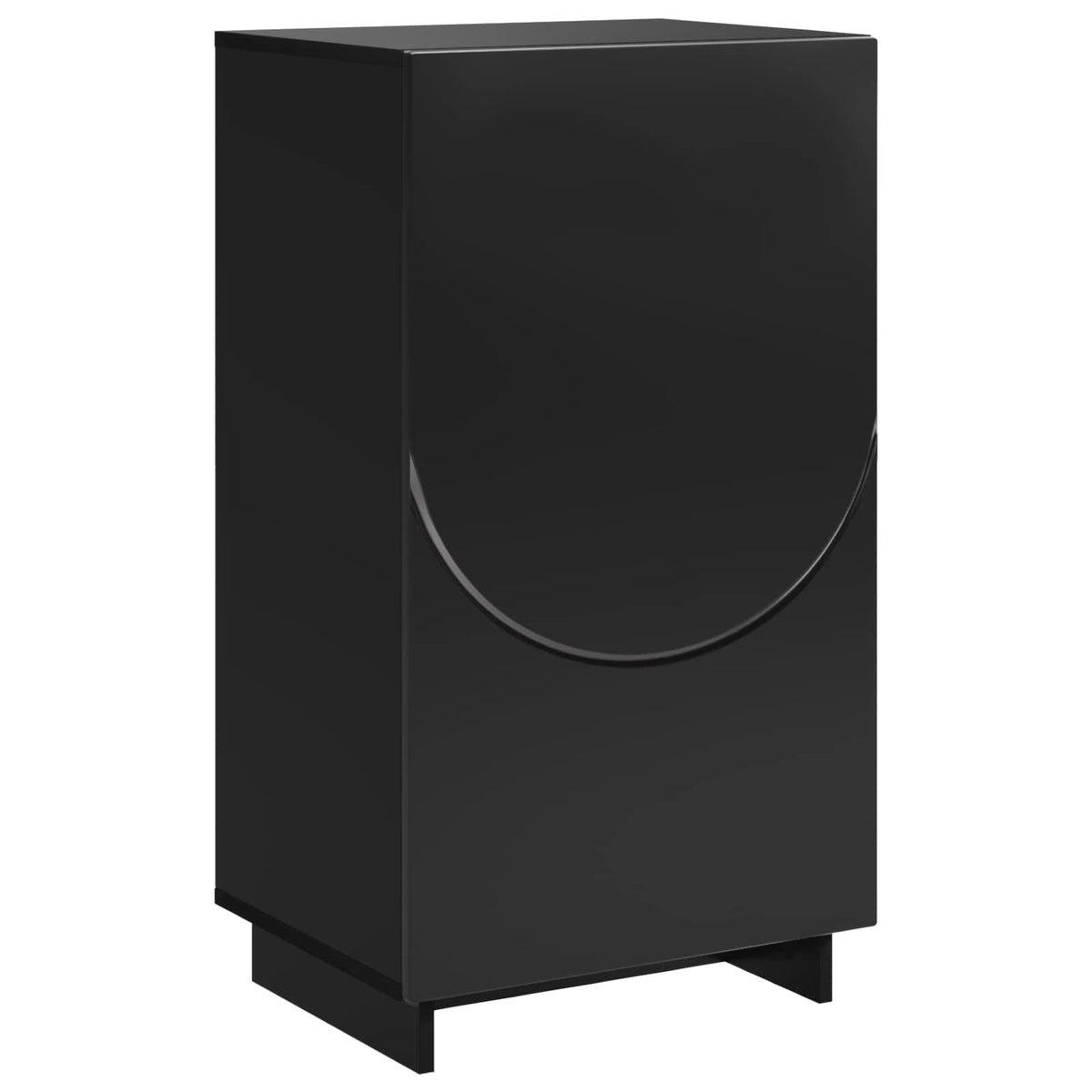 Schoenenkast 48 x 38 x 87,5 cm Bewerkt hout Zwart
