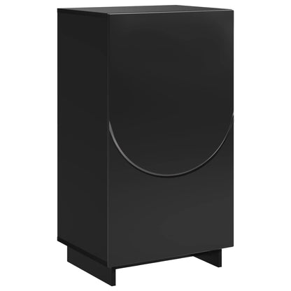 Schoenenkast 48 x 38 x 87,5 cm Bewerkt hout Zwart
