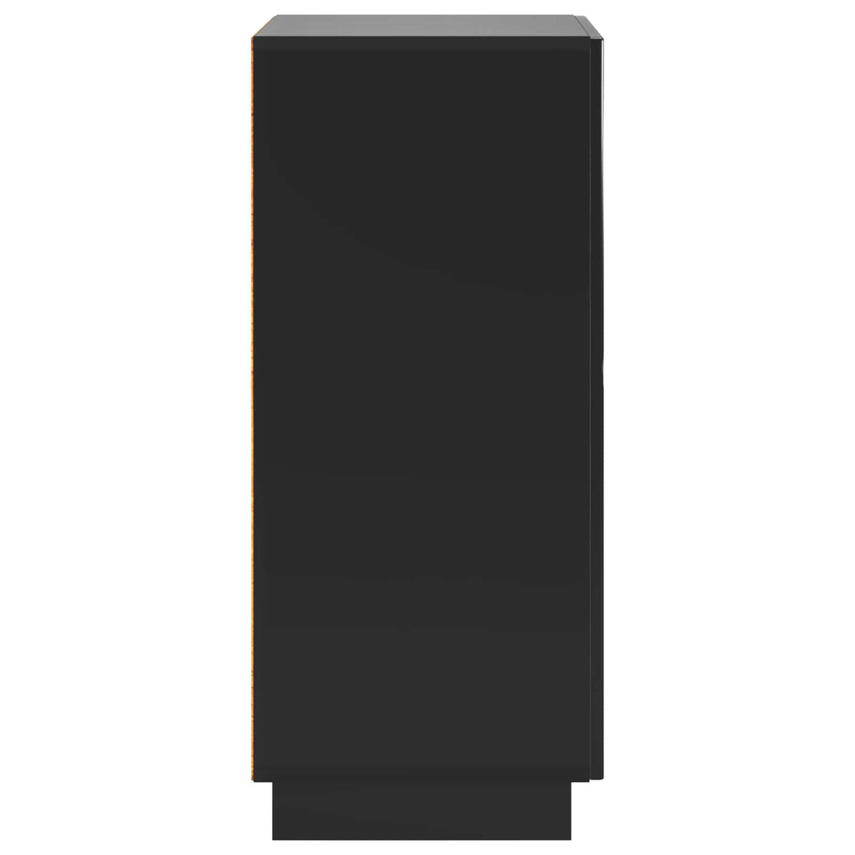 Schoenenkast 48 x 38 x 87,5 cm Bewerkt hout Zwart